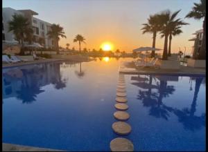 Appartement vue sur mer plage des nations