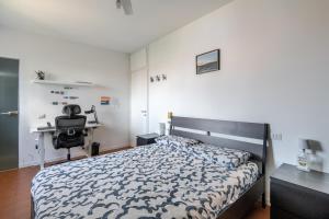Stanza doppia bagno en suite metro M3