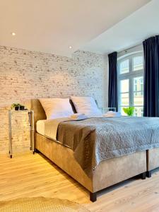 Schloss-Loft komfortables Studio im Altbau mit Schlossblick, Waschmaschine, Küche