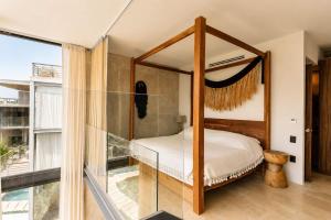 Luxe 1 BR Studio Cenote Sauna Gym and Private terrrace with pool