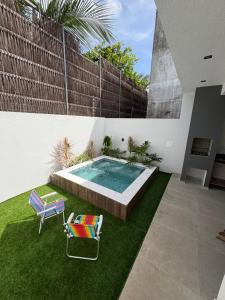 Casa de praia, condomínio, 200m da praia