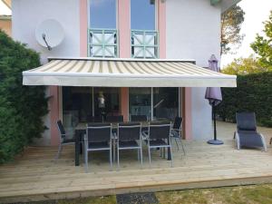 Biscarrosse : Duplex avec Jardin, 6 Pers. et Parking Privé - FR-1-877-51