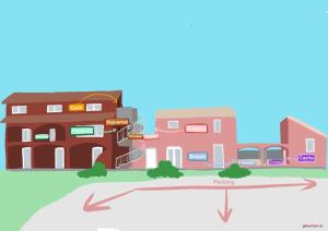 LE BARCARES - logement "Embrun" climatisé 2 chambres avec terrasse - plage et commerces à pied - parking - 4 personnes - chien accepté