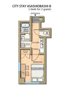 Kaiyukan & USJ 8 min Asashiobashi City Stay B