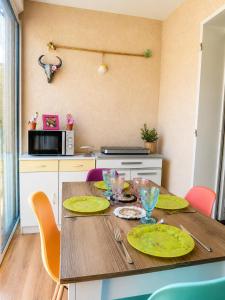 Studio climatisé avec jardin privatif et parking