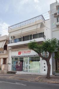 Modern Luxury 1 Bd Apt with Balcony in Dafni