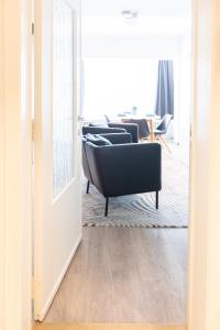 Ruime 2 pers studio bij casino Oostende: geniet van zee, kunst, en relax
