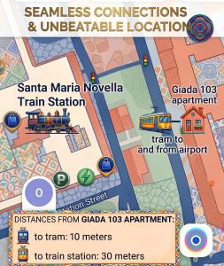 Giada 103 - Central Florence Apartment by the train station