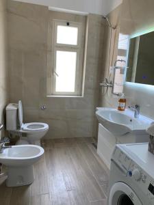 Room with shared bathroom