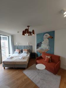 PINEA STUDIO APARTMENT with sea view with free entrance to swimming pool, sauna and jacuzzi