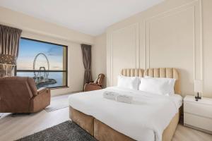 FIRST CLASS 2BR Sea View w Ain Dubai Views