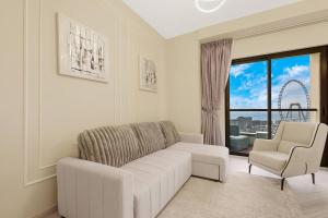 FIRST CLASS 2BR Sea View w Ain Dubai Views