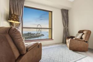 FIRST CLASS 2BR Sea View w Ain Dubai Views