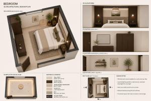 Residence Les Dunes Appartement 1 Chambre Rez de Chaussee Chott Mariem Sousse