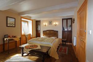 B&B / Chambres d'hotes le clos saint Francois : Chambre Double - Vue sur Jardin