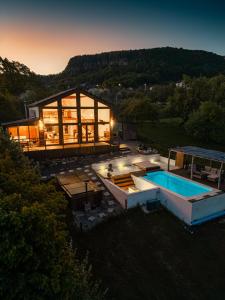 Le Chalet M - Cabană cu o panoramă de poveste.