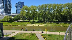 Apartament Royal Capital Towers Klimatyzacja & Prywatny Parking & Bezkontaktowe Zameldowanie & Balkon