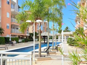Residencial com piscina a apenas 150 metros da Praia dos Ingleses Lado Norte