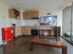 Amplio Departamento 1 dormitorio más sofá cama ideal para Movistar Arena bien conectado