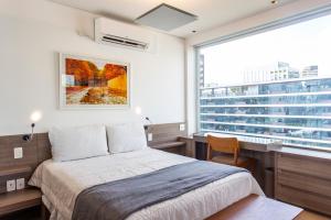 BHaus Faria Lima Vila Olímpia - VN Ferreira Lobo - Grand Studio Deluxe com Vista Incrível - Academia - Piscina - Lavanderia - Coworking - Vaga de Garagem - fl5