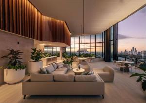 골드코스트 2BR Resort Style Apartment with Panoramic Views 싱글룸 로비
