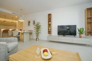 Luxury apartment just steps from the beach and marina