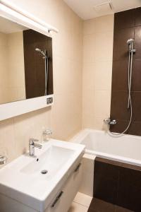 Large two-room apartment near city centre