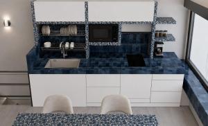 Sea and city view loft