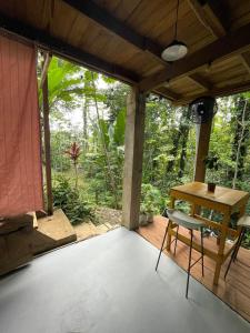 Calm jungle retreat