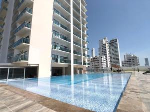 Luxury 3BR Oceanview Bocagrande - Pool - Beach