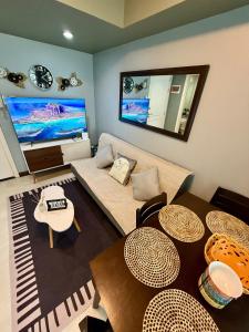 Beachfront Azure Escape, 2BR Condo