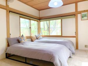 天然温泉 森の中の一棟貸別荘 那須高原りんどうHouse ペット可 BBQ貸出 8名
