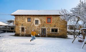 Luces de Babia, casa de piedra con encanto