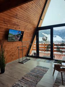 Cozy A-Frame Cabins in Bucovina
