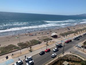 Vista Primera línea La Serena frente a la playa