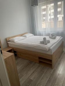 Apartament Strefa Czasu z wewnętrznym ogrodzonym parkingiem