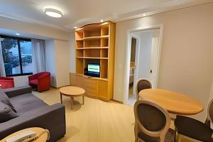 Apartamento Flat com quarto e sala em Moema SP