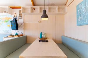 Welcome in - Slaapstrandhuisje I Strand dishoek 342, Direct aan zee met panoramisch uitzicht