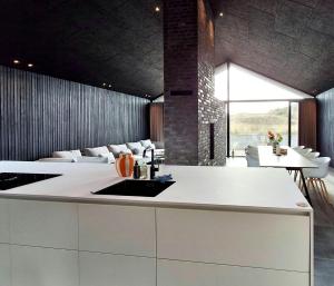 Architectural Peach And Minimalism In The Dunes