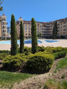Modern apartment, pool mountain views terace sea