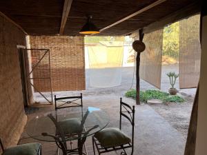 Built in adobe, terrace and outdoor kitchen