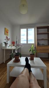 Appart confortable et bien situe, jolie vue