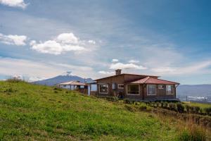 Cabaña en Latacunga con vista al Cotopaxi