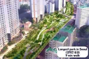 Hongdae&Sinchon 10min! 3 Beds, Late checkout, Bag storage, Parking, Pet, Netflix, Cook