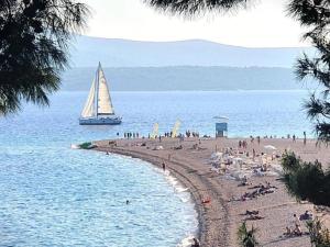 Apartments Dva Galeba - One Bedroom Apartment with Garden Terrace 202
