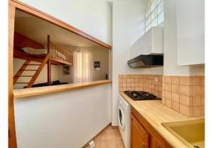 Appartement lumineux avec mezzanine - climatisé