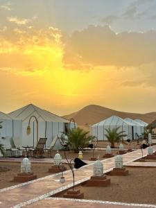 Morocco desert camp