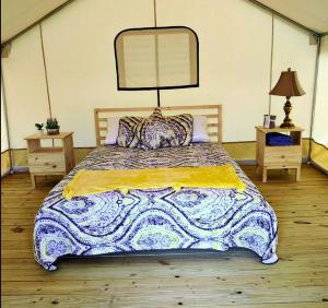 Gorgeous Safari Tent Perfect for an Eco Glamping Getaway in Coldspring, Texas