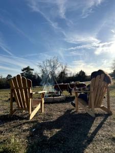Gorgeous Safari Tent Perfect for an Eco Glamping Getaway in Coldspring, Texas