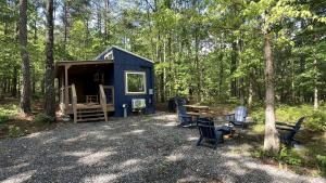 Relaxing Tiny House Surrounded by Trees for a Peaceful Escape in Nature in Mentone, Alabama